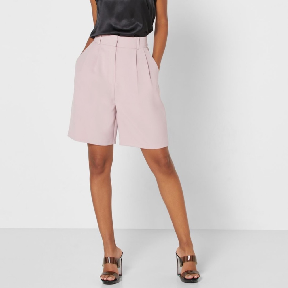 Size 4 top shop wide leg shorts
